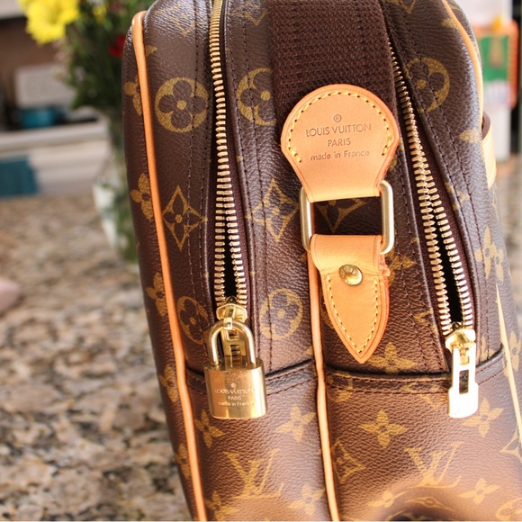 🏅NEVER USED🏅Louis Vuitton Monogram Reporter GM Shoulder Bag - Picture 7 of 12